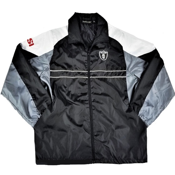 raiders rain jacket